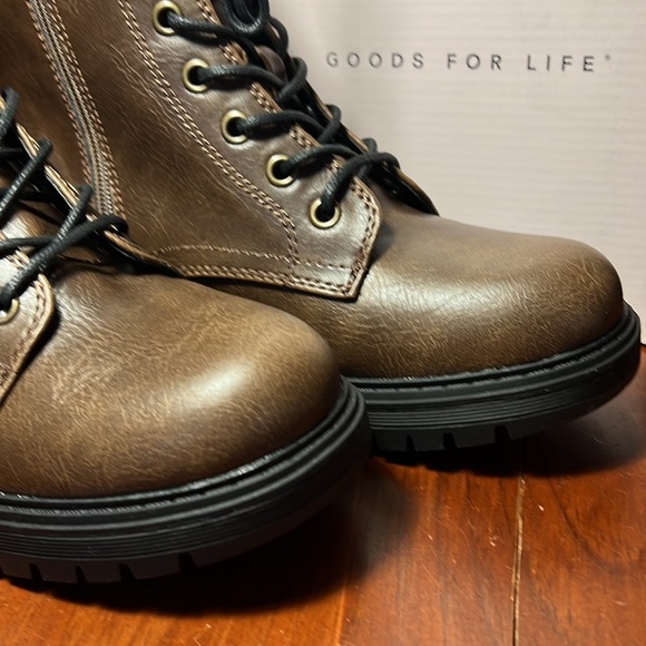 SO Brand New Lace Up / Zippered Women’s Brown Boots 8.5 - Picture 4 of 14